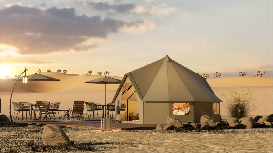 蓬莱市露营酒店帐篷厂家